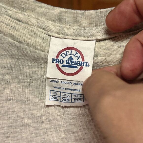 Delta Pro Weight Women's Graphic T-Shirt - Deer Skull & Sunflowers - Size 2X - Picture 4 of 6